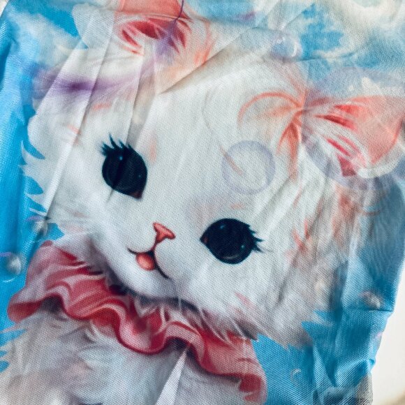 Kitty Sheer Mesh Top with Lace Sleeves - Picture 3 of 9